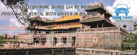 Thuê xe Đà Nẵng - Huế