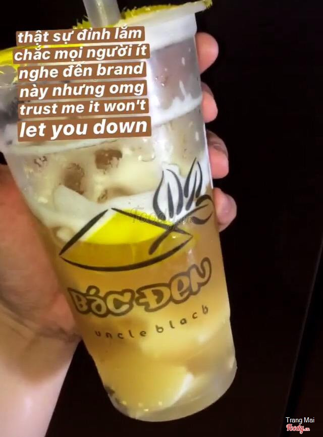 Hehe cái này lúc là ảnh lúc mình up story trên insta cắt ra vì mình lục trong máy mới thấy là trước giờ uống Bác Đen quá trời mà chưa chụp tấm ảnh đàng hoàng nào hết