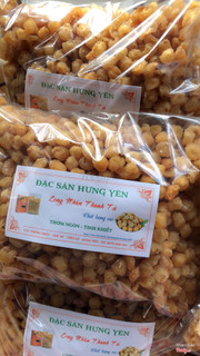 Long nhãn ở đây rất ngon, múi dày, ăn dẻo mà thơm