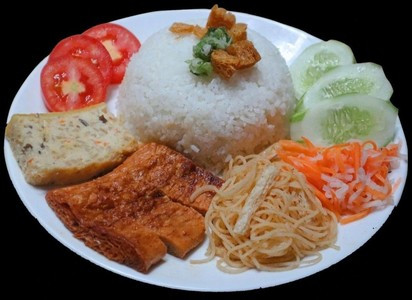 Bếp Chay Kim Nguyên - Cơm Bì Sườn Chả Chay & Bánh Canh Chay - Trần Hưng Đạo