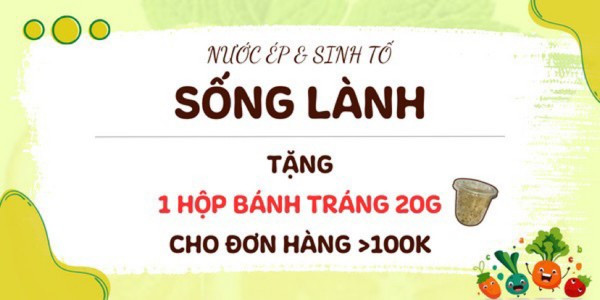 Sống Lành - Nước Ép, Sinh Tố & Mì Trộn - Trần Quốc Toản