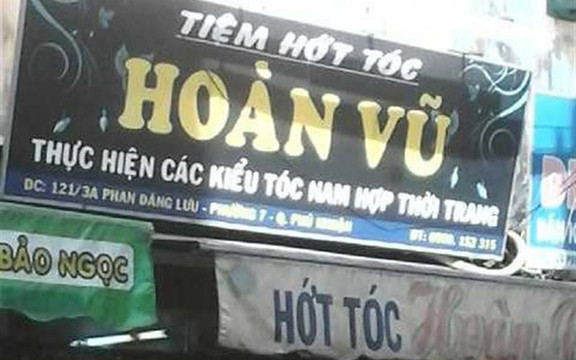 Tiệm Hớt Tóc Hoàn Vũ - Phan Đăng Lưu