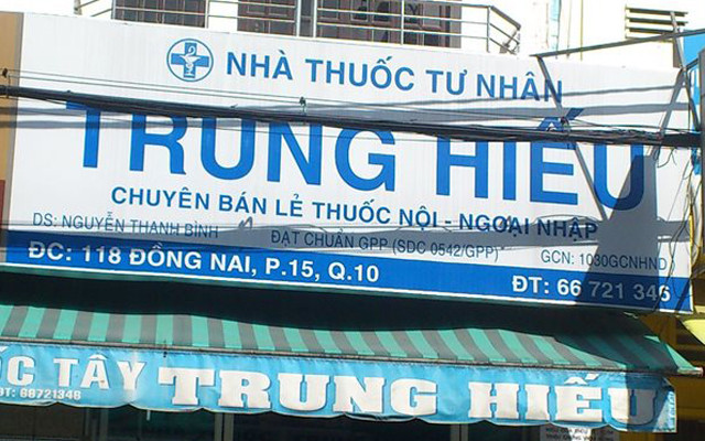 Nhà Thuốc Tây Trung Hiếu - Đồng Nai