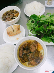bún chả Hương Liên