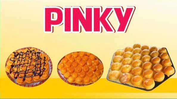 Trà Sữa PINKY - Bánh Đồng Xu & Bánh Trứng Gà Non - Phan Trung