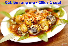 Cút lộn rang me - 20k 