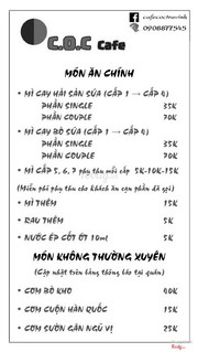 Menu Trang 1