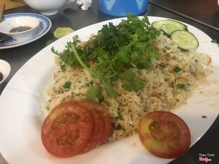 Cơm chiên cá mặn