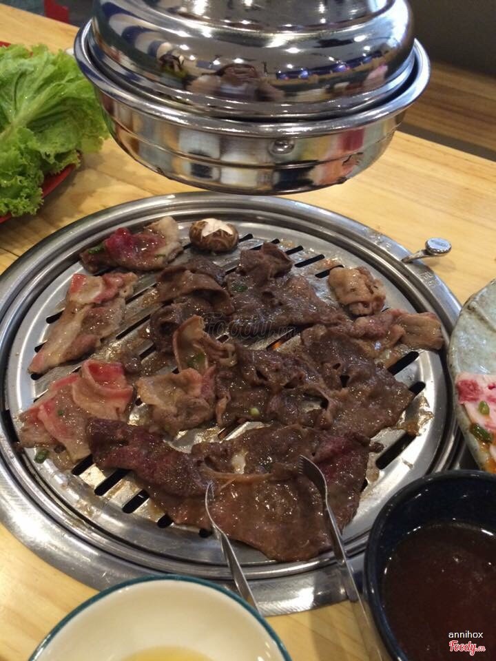 Sốt nướng thịt không được ngon lắm!