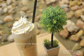 Coffee Caramen Jelly Blended