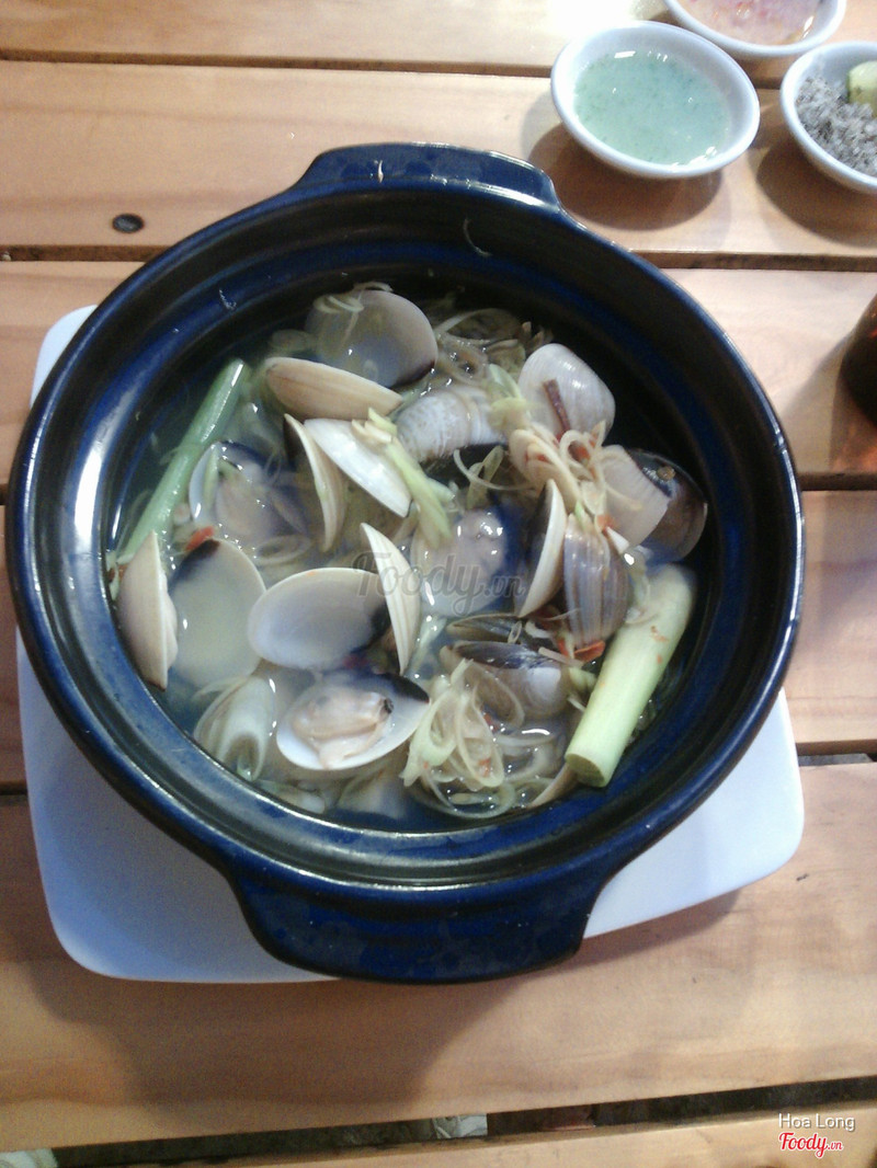 Nghêu hấp xả nha, nghêu mập, ngọt lịm, xả thanh, thơm. Nói chung là ngon lắm