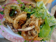 Mực chiên giòn