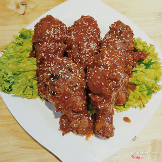 Gà sốt chua ngọt