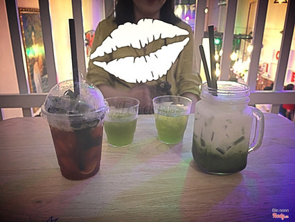 Hồng trà chanh mật ong + trà sữa phô mai 😘😘