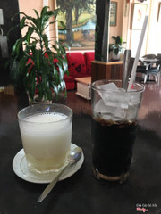 Sữa đặc nóng - Cafe đá - 15k