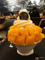 bingsu đào