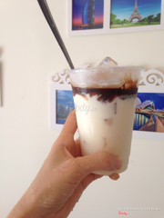 Yaout đá cafe cũng tuyệt vời 