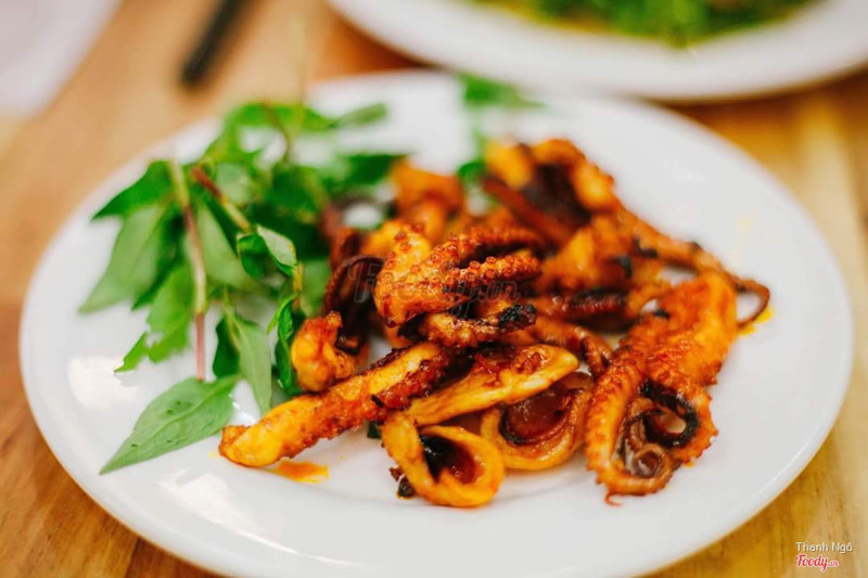 Bạch tuộc nướng