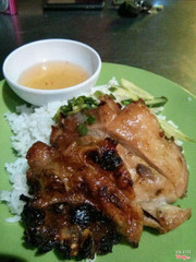 Cơm gà nướng
