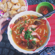 Bánh canh cua 40k no tới tối :3 
