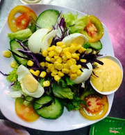 Rau trộn sốt cam