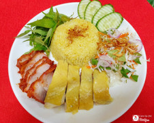 Cơm Gà + Xá Xíu