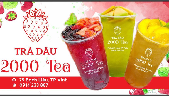 Tiệm Trà Dâu 2000 Tea - Trà Dâu, Sữa Chua Trái Cây & Bánh Mì - 75 Bạch Liêu