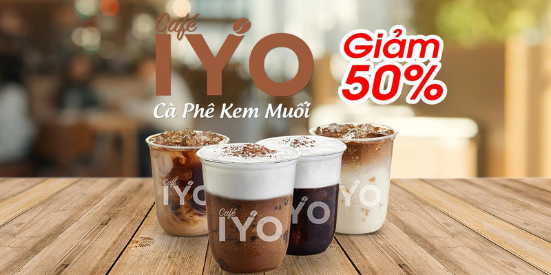 Cafe IYO - Cà Phê Kem Muối - Quang Trung