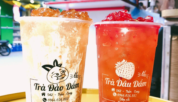 Trà Đào Dầm – Trà Bí Đao Hạt Chia