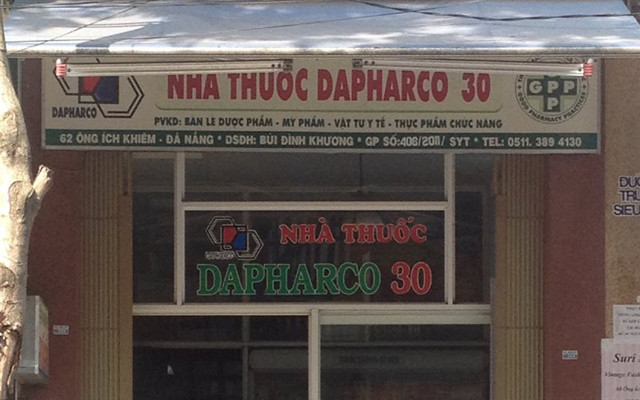 Nhà Thuốc Tây Dapharco 30 - Ông Ích Khiêm