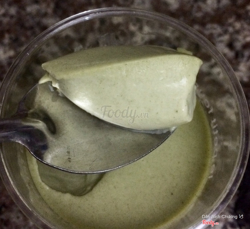 Panna cotta Matcha