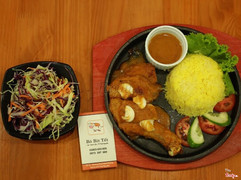 Cơm đùi gà sốt 126