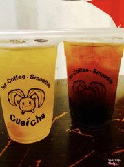 Hồng trà táo & trà xanh chanh thơm