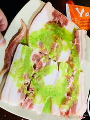 Ba rọi nướng muối ớt xanh