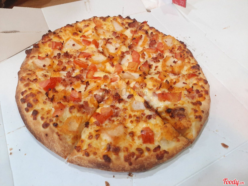 Pizza heo gà