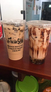 Sữa tươi socola trân châu đường đen 