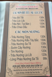 Thực đơn