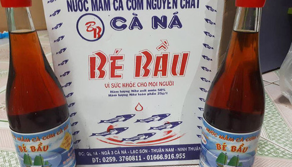 Nước Mắm Cá Cơm Nguyên Chất Bé Bầu