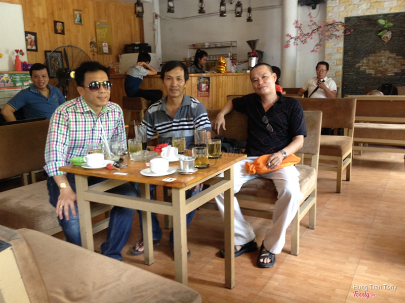 không gian quán bên trong