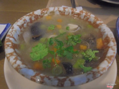 súp hạt sen nấm 30k