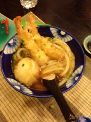 Udon tempura