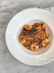 Tomyum Seafood Spaghetti (195k++)