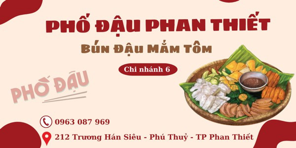 PHỐ ĐẬU PHAN THIẾT - Bún Đậu Mắm Tôm - 212 Trương Hán Siêu