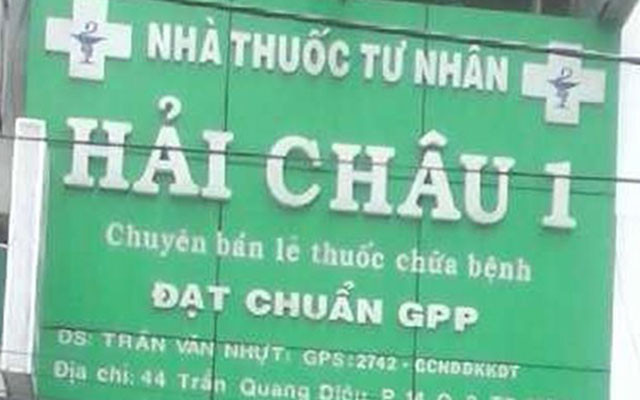 Nhà Thuốc Tây Hải Châu 1 - Trần Quang Diệu