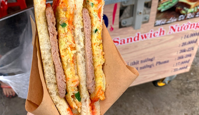 Bánh Mì Sandwich Nướng Wao