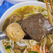 bò viên và tiết