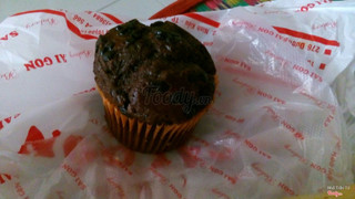 Muffin socola! My cup of tea