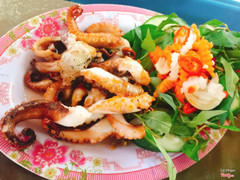 Bạch tuộc nướng