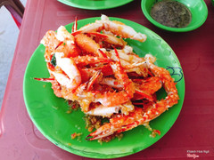 Càng ghẹ cháy tỏi 60k