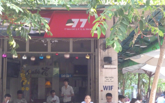 77 Cafe - Bàu Cát